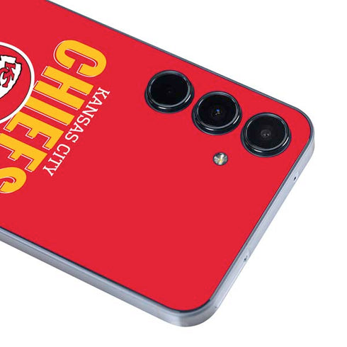 NFL Kansas City Chiefs Helmet Galaxy A35 5G Skin
